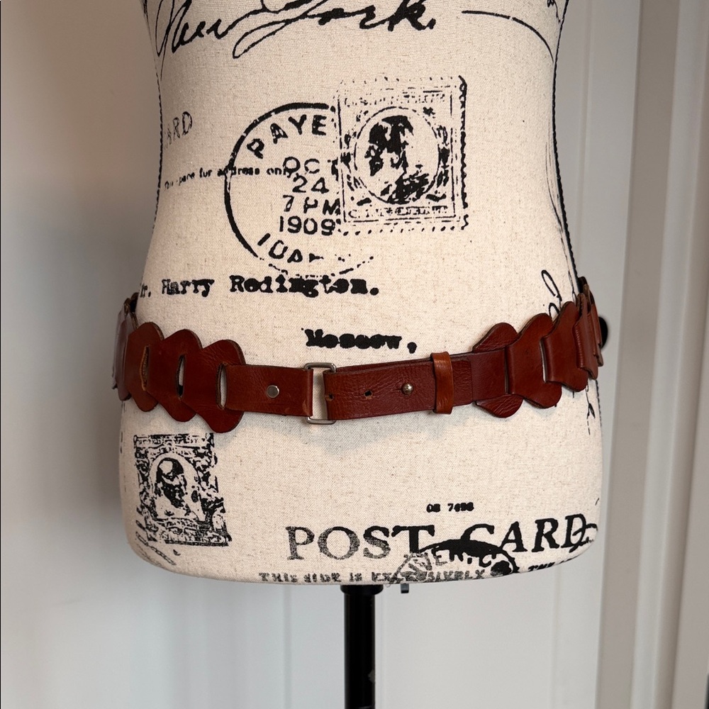 Banana Republic Cognac Leather Belt